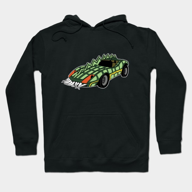 Frankenstein's Corvette Hoodie by HellraiserDesigns